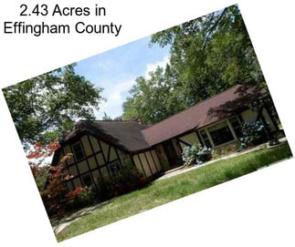 2.43 Acres in Effingham County