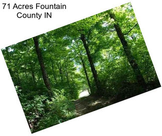 71 Acres Fountain County IN