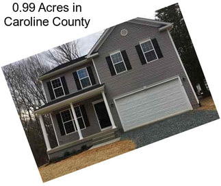 0.99 Acres in Caroline County