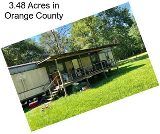 3.48 Acres in Orange County