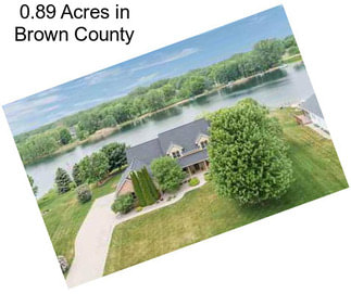 0.89 Acres in Brown County