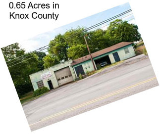 0.65 Acres in Knox County