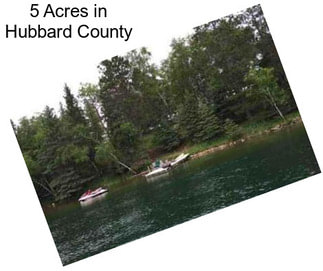 5 Acres in Hubbard County