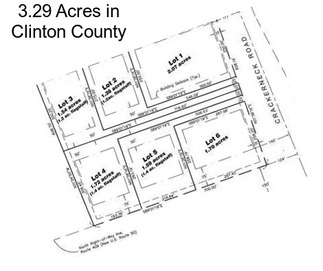 3.29 Acres in Clinton County