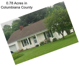 0.78 Acres in Columbiana County