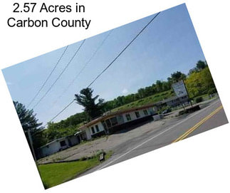 2.57 Acres in Carbon County