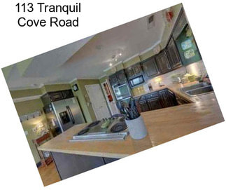 113 Tranquil Cove Road