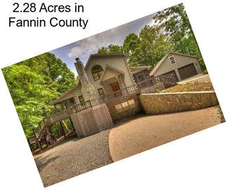 2.28 Acres in Fannin County