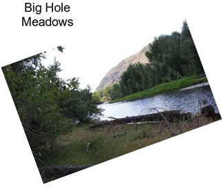 Big Hole Meadows