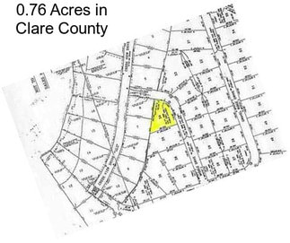 0.76 Acres in Clare County