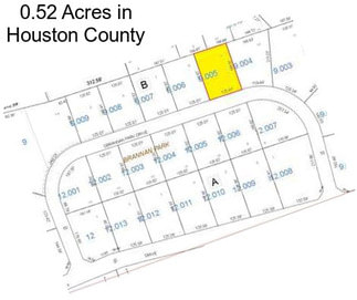 0.52 Acres in Houston County