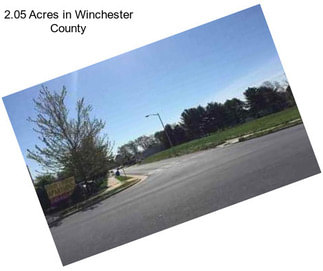 2.05 Acres in Winchester County