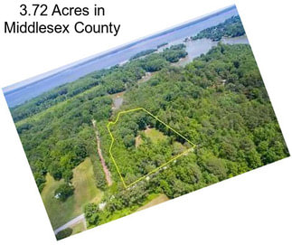 3.72 Acres in Middlesex County