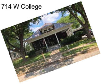 714 W College