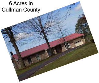 6 Acres in Cullman County