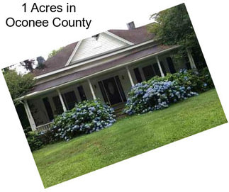 1 Acres in Oconee County