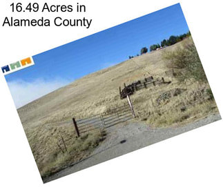 16.49 Acres in Alameda County