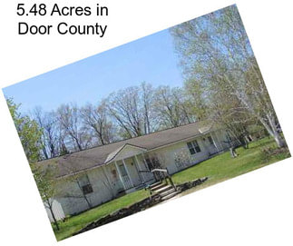 5.48 Acres in Door County