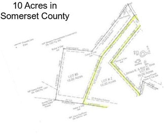 10 Acres in Somerset County