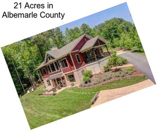 21 Acres in Albemarle County