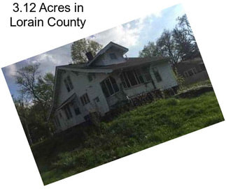 3.12 Acres in Lorain County