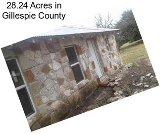 28.24 Acres in Gillespie County