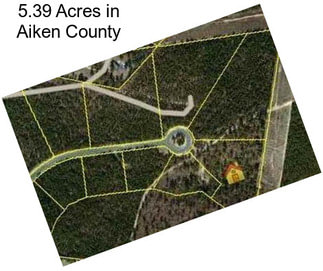 5.39 Acres in Aiken County