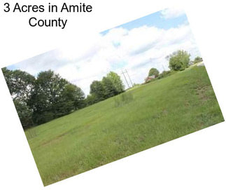3 Acres in Amite County