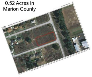 0.52 Acres in Marion County