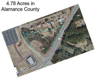 4.78 Acres in Alamance County