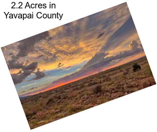 2.2 Acres in Yavapai County