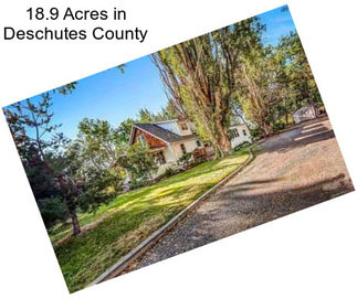 18.9 Acres in Deschutes County