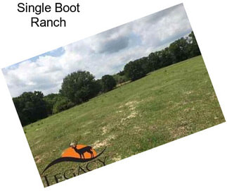 Single Boot Ranch