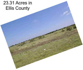 23.31 Acres in Ellis County