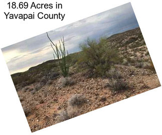 18.69 Acres in Yavapai County