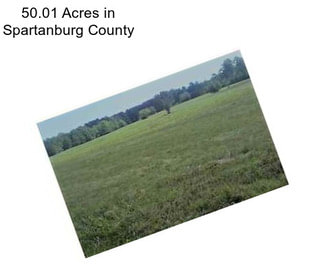 50.01 Acres in Spartanburg County