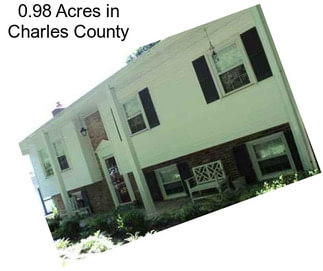 0.98 Acres in Charles County