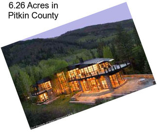 6.26 Acres in Pitkin County