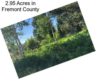 2.95 Acres in Fremont County