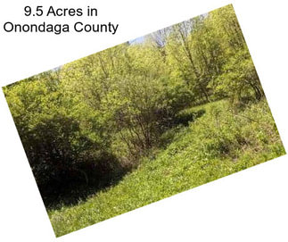 9.5 Acres in Onondaga County