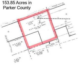 153.85 Acres in Parker County