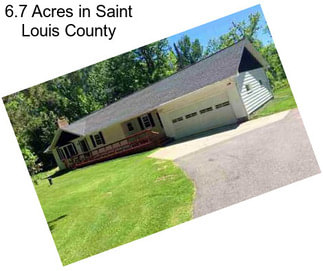 6.7 Acres in Saint Louis County