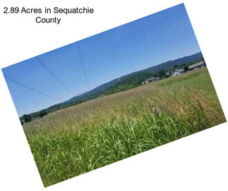 2.89 Acres in Sequatchie County