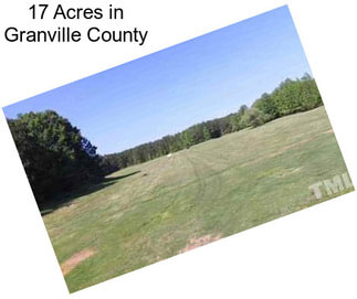 17 Acres in Granville County