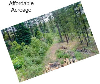 Affordable Acreage