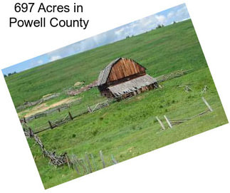 697 Acres in Powell County