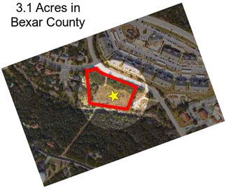 3.1 Acres in Bexar County