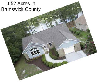 0.52 Acres in Brunswick County