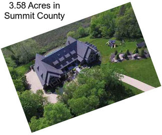 3.58 Acres in Summit County