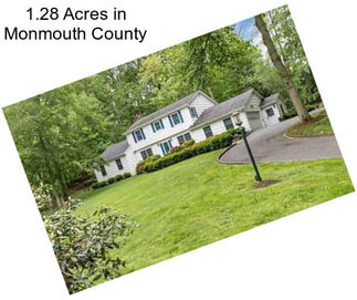 1.28 Acres in Monmouth County